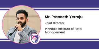 Pinnacle Institute of Hotel Management, Joint Director: Mr.Praneeth Yerroju Interview
